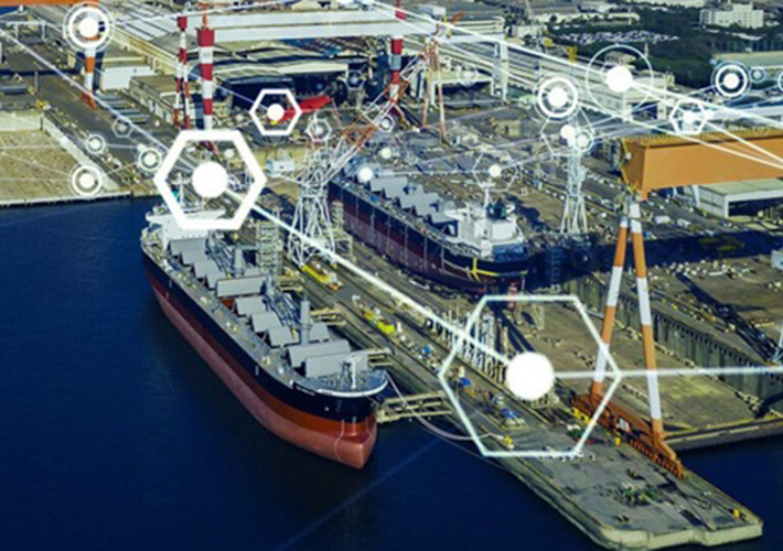 Foto Dassault Systèmes y Samsung Heavy Industries cooperan para crear un astillero digital inteligente.